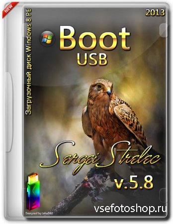 Boot USB Sergei Strelec 2014 v.5.8 (x64/RUS/ENG)