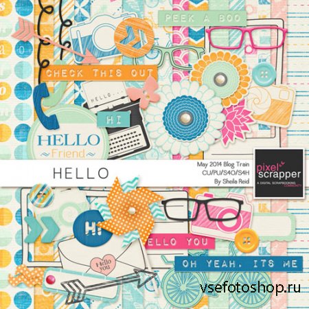 Scrap - Hello JPG and PNG Files Set 3