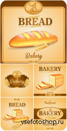,      / Bread vector backgrounds bakery