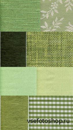 Green Fabric Textures JPG Files
