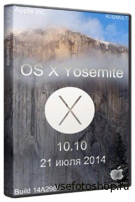 OS X 10.10 Yosemite DP 4 14A298i (RUS/ML)