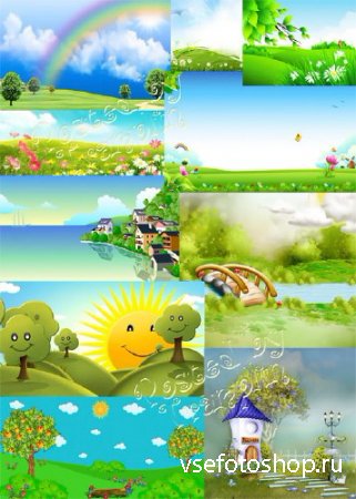    - Summer children backgrounds