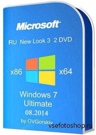 Windows 7 Ultimate SP1 NL3 by OVGorskiy 08.2014 (x86/x64/RUS/2014)
