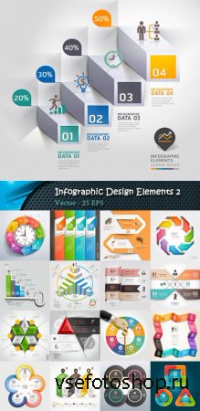 Инфографика - элементы для дизайна 2