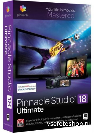 Pinnacle Studio Ultimate 18.0.1.312 (x86/x84/ML/RUS)