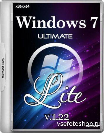 Windows 7 Ultimate SP1 Lite by Doom v.1.22 (x86/x64/RUS/2014)