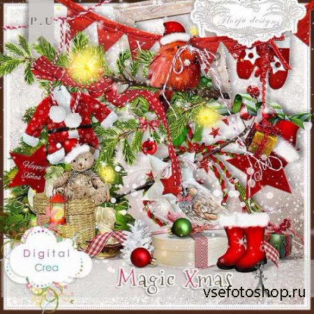 Рождественский скрап-комплект - Рождественское волшебство