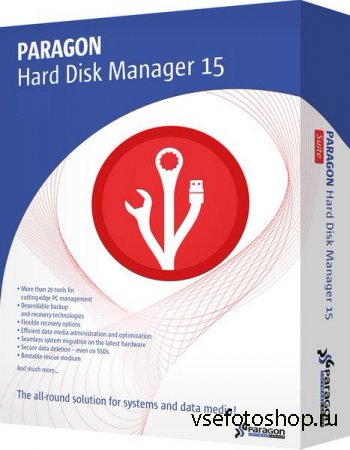 Paragon Hard Disk Manager 15 Pro 10.1.25.294 (x86/x64/RUS)