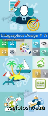 Infographics Elements Design in Vector # 17