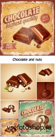 Chocolate and nuts