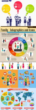 Family - Infographics and Icons