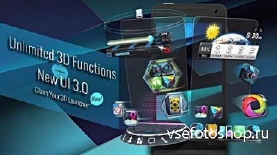 Next Launcher 3D Shell 3.7.3.1 (Android)
