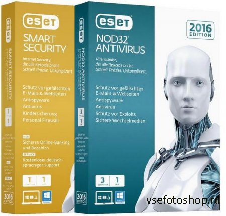 ESET Smart Security + NOD32 Antivirus 9.0.349.14 Repack by SmokieBlahBlah