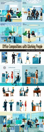 Office Compositions with Working People
