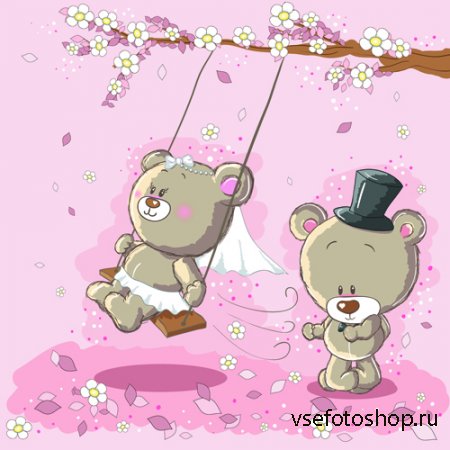 Cartoon bears and Teddy bears 