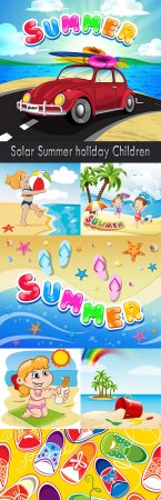 Solar Summer holiday Children