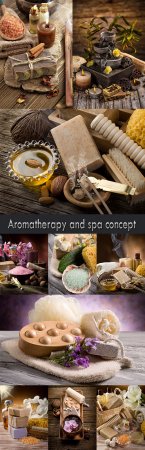 Aromatherapy and spa concept