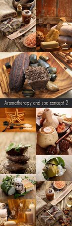 Aromatherapy and spa concept 2