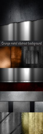 Grunge metal abstract background
