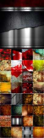 Abstract Grunge background collection