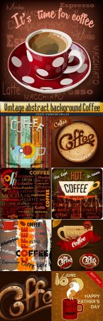 Vintage abstract background Coffee