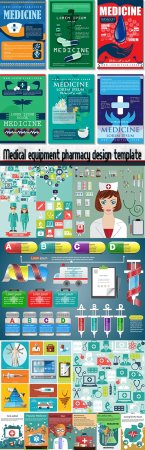Medical equipment pharmacy design template
