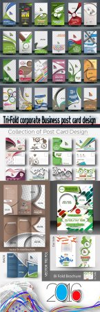 Tri-Fold corporate Business post card design