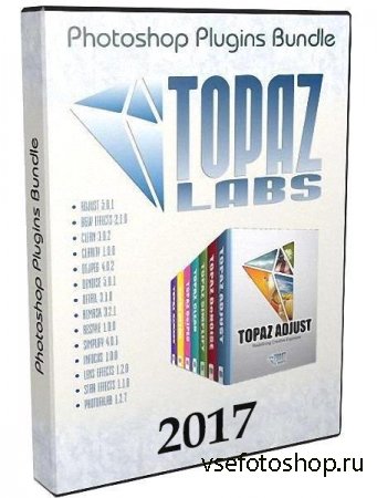 Topaz Labs Photoshop Plugins Bundle 10.2017 RePack by PooShock