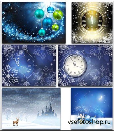  .  6 / Christmas backgrounds. Part 6