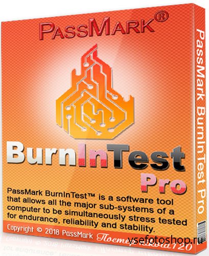 PassMark BurnInTest Pro 9.0 Build 1006
 2018
