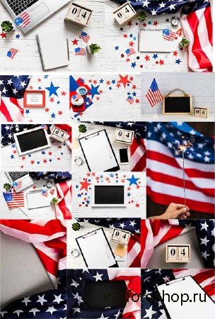   -  / US Independence Day - Backgrounds