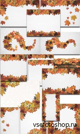   -7 -   / Autumn colors - 7 - Raster clipart