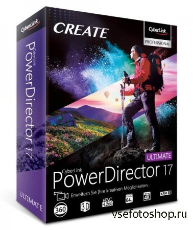 CyberLink PowerDirector Ultimate 17.0.2217.0 + Rus