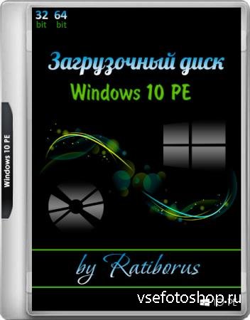 Windows 10 PE 1.2019 by Ratiborus (x86/x64/RUS)